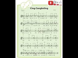 Jan 15, 2018 · jadi, kesan atau amanat dari lagu cingcangkeling adalah jangan mengganggu kekasih orang lain. Lagu Tematik Cing Cangkeling Kelas 5 Youtube