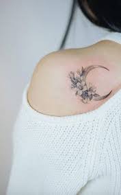 85 Glorious Moon Tattoos Types Media Democracy Full Moon Tattoo Moon Tattoo Shoulder Flower Tattoo Shoulder