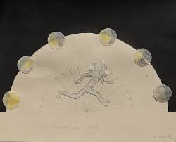 Les articles du journal et toute l'actualité en continu : Le Temps Qui Court By Gabrielle Rul 2020 Fine Art Drawings Artsper 883602