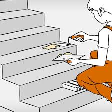 Betontreppe Verkleiden Schritt Fur Schritt Betontreppe Treppe Treppe Lackieren