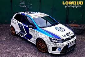 Crazy Cool Wrap Vw Polo Gti With R Style Front Bumper Calcomanias Para Coches Autos Vw Tuning Coche
