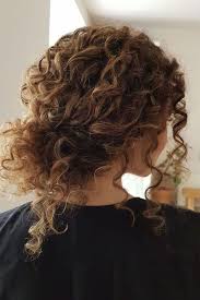 Côté gauche, dessus, côté droit, couronne. Coupe Pour Cheveux Boucles Coiffure Femme Valessio Coiffeur Paris