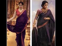 How To Tie Shivagami Style Saree In Bahubali With 9 Yards Shivagami Style Saree Draping Tutorial Youtube It was produced by shobu yarlagadda and prasad devineni under the banner arka media works.