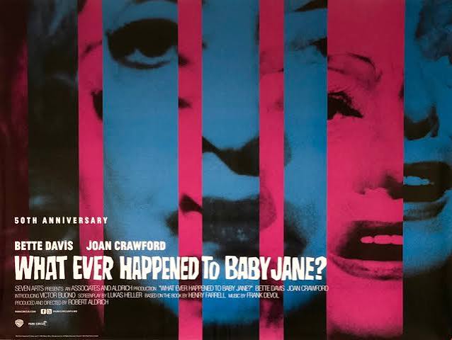 Original What Ever Happened To Baby Jane ? Movie Poster - Bette Davis