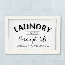 If it is in a large building, for example an apartment block, it may also be necessary to have. Framed Laundry Room Wall Sign Wall Signs Laundry Room Laundry Room Wall Decor