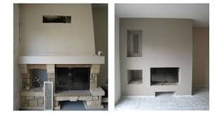 Il Est Possible De Moderniser Une Cheminee Un Peu Datee Blog Interieuressentiel Com Moderniser Une Cheminee Habillage Cheminee Relooking Cheminee