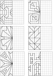 Voici Un Nouveau Dossier De Geometrie Sur La Symetrie 48 Dessins Sur Quadrillage De Difficulte Croissante 1 Axe 2 Axes Perpendic Mit Bildern Kunst Arbeitsblatt Schulideen Mathe Fur Vorschulkinder
