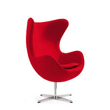 Beautiful original seagull chair by arne jacobsen for fritz hansen with beautiful new dyed leather and chrome frame. Das Ei Egg Chair Designklassiker Mit Kaufland De