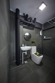 Carpenters Interior Design Singapore Bto Design Hdb Resale Design Condominium Design Lan Bathroom Design Small Modern Toilet Design Black Bathroom Accessories