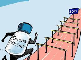 If that's the price of herd immunity, so be it last modified on wed 28 jul 2021 05.49 edt forget. Cartoon Race To Covid 19 Vaccine Intensifies Cartoons Gulf News