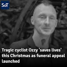Cyclist who died following a crash has given the gift of life this  Christmas https://tinyurl.com/3x7jd23v