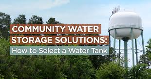 These containers may hold up to 55 gallons of water. Community Water Storage Solutions Selecting A Water Tank
