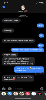 These cute messages will definitely make his heart melt. We Kinda Know What We Re Doing Random Boyfriend Texts From The Karasuno Boys