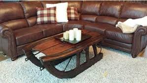 At wayfair north america see it related products. Handcrafted Logging Sled Coffee Table Rustic Solid Wood Iron Trim Rustic Deco Incorporated