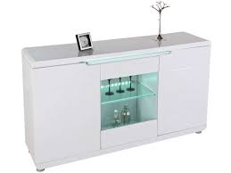 Amenagez votre maison grace a shopalike. Meuble Buffet Blanc Laque Conforama