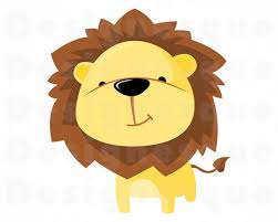 Download Cute Lion Svg Lion Svg Lion Clipart Lion Files For Cricut Etsy