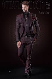 Découvrez hugo boss en ligne. Costume Mariage Bordeaux Pour Homme Tendance Bordures Noires