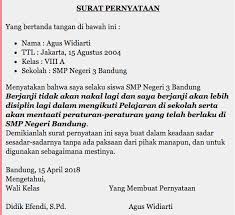 Sanggup dan bersedia mentaati peraturan yang berlaku pada praktikum rangkaian logika. 99 Macam Contoh Surat Pernyataan Berbagai Keperluan Yang Baik Dan Benar Lengkap