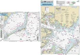 Captain Segull Chart No Ps25 Nearshore Pamlico Sound Nc