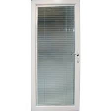 Buy pella windows and doors at a lowe's store near you. Shop Pella 36 In X 81 In White Venetian Full View Tempered Glass Storm Door At Lowes Com Aluminum Storm Doors Aluminum Blinds Exterior Doors With Glass