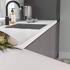 The vertical pattern on the curtains! J Pull Kitchen In Lava Wren Kitchens