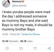 Twitter recently removed a tweet by the nigerian president, saying it violated its the move follows twitter's decision to remove a post by nigeria's president muhammadu buhari that threatened to punish those responsible for recent attacks. Hilarious Tweets As Nigerians Narrate Their Experience With The Yoruba Culture Of Respect For Seniors