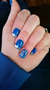 Detroit Lions Acrylic Nails Sports Nails Nails Lion Nails