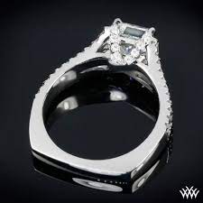 Euro Shanked Engagement Ring The Euro Shank Helps Prevent The Ring From Spinning Love Split Shank Diamond Engagement Ring Engagement Rings Rings