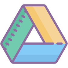 Google Drive Icons In Cute Color Style For Graphic Design And User Interfaces In 2020 App Icon Cute App App Icon Design