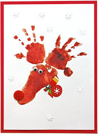 I love making christmas cards with the kids but it's hard to find quick and easy ideas which the kids won't get fed up with making after producing just two. Christmas Crafts