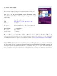 Jun 02, 2021 · samples, examples, and pro tips for a new grad nurse cover letter that shows solid healthcare skills. Pdf Reconceptualising Preceptorship In Clinical Nursing Education In Ghana