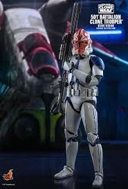 Hot Toys Star Wars The Clone Wars 501st Battalion Clone Trooper Deluxe Version 501st Legion Sideshow Star Wars Star Wars Trooper