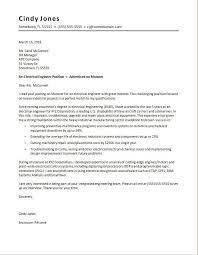 When writing a cover letter, be sure to reference the requirements listed in the job description. Electrical Engineering Cover Letter Sample Monster Com