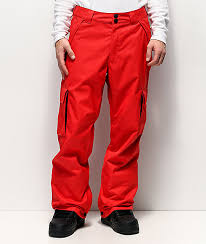 Dc Banshee Racing Red 10k Snowboard Pants