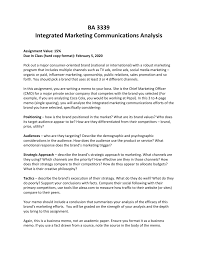 However, they are also one of the most important aspects of a paper because they provide clarity and insight into the topic. Ba 3339 Imc Analysis