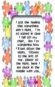 Stealers Wheel Stuck In The Middle With You Favorite Lyrics Cool Lyrics How To Memorize Things