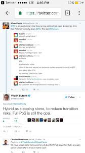 Proof of work(pow) and proof of stake(pos) are some of the main scripting algorithms that we see at work today many analysts look to bitcoin's performance when predicting ethereum's price forecast. Eth Is Going Pow Pos Hybrid According To Vitalik Ethereum
