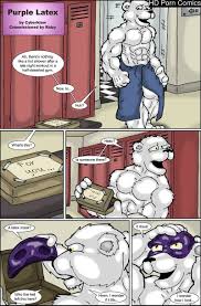 Purple Latex comic porn | HD Porn Comics