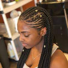 34 Unique Box Braids Hairstyle For Your Last Style Braided Hairstyles Natural Hair Styles Box Braids Hairstyles