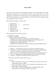Check spelling or type a new query. Doc Osi Layer Docx Etika P Academia Edu