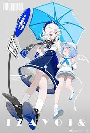 road sign article personification anime cartoon girl by 無縁冢 anime concept art characters character design