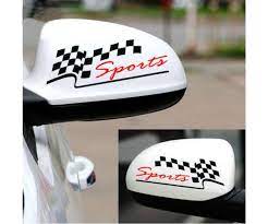 Sports Araba Ayna Sticker Aynalar Araba Otomobil