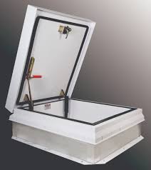 Available in galvanized steel or aluminum construction. Bilco S New Thermally Broken Roof Hatch Commercial Construction And Renovation