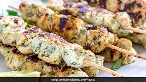 Two skewers of beef kebab, 2 skewers of chicken kebab and 2 skewers of lamb kufta kebab. Indian Cooking Tips How To Make Chicken Galouti Kababs Awadhi Style