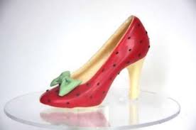 Strawberry Chocolate Shoe Chocolate Work Chocolate