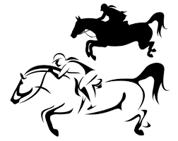 Aiuta principianti pratica osservato come disegnare un cavallo. Cavallo Che Salta Vettoriali Illustrazioni E Clipart