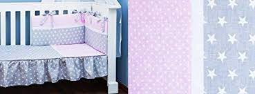 vizaro parure x2f ensemble de housse de couette et tour de lit bebe 70x140 cm trois pieces 100 coton fa tour de lit bebe lit bebe housse de couette