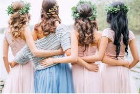 As with the dresses, you can choose to go as uniform or unique as you like for your bridesmaids' hair. 10 Lovely Easy Wedding Guest Hairstyles Fashion News Every Day