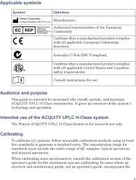 Linear or 2 dimensional array with active areas offered in different sizes and pitch to suit variety of applications. Acquity Uplc H Class System Guide Pdf Free Download
