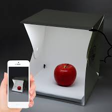 Die fotokunst im kleinen maßstab und der großen wirkung. Mini Folding Licht Box Tabletop Fotografie Studio Softbox Mit Led Licht Foto Studio Hintergrund Box Beleuchtung Zelt Kit Hintergrund Aliexpress